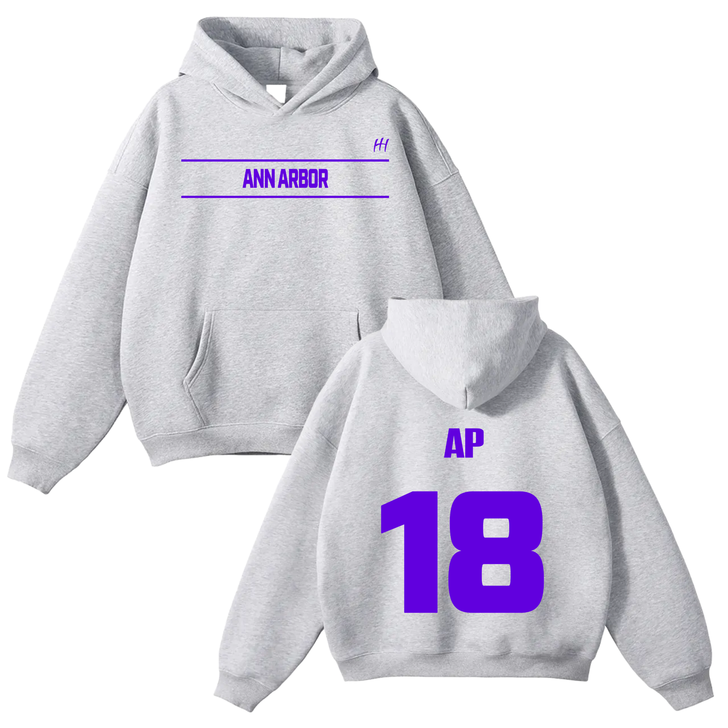 Austin Penny Oversize Fleeced Hoodie