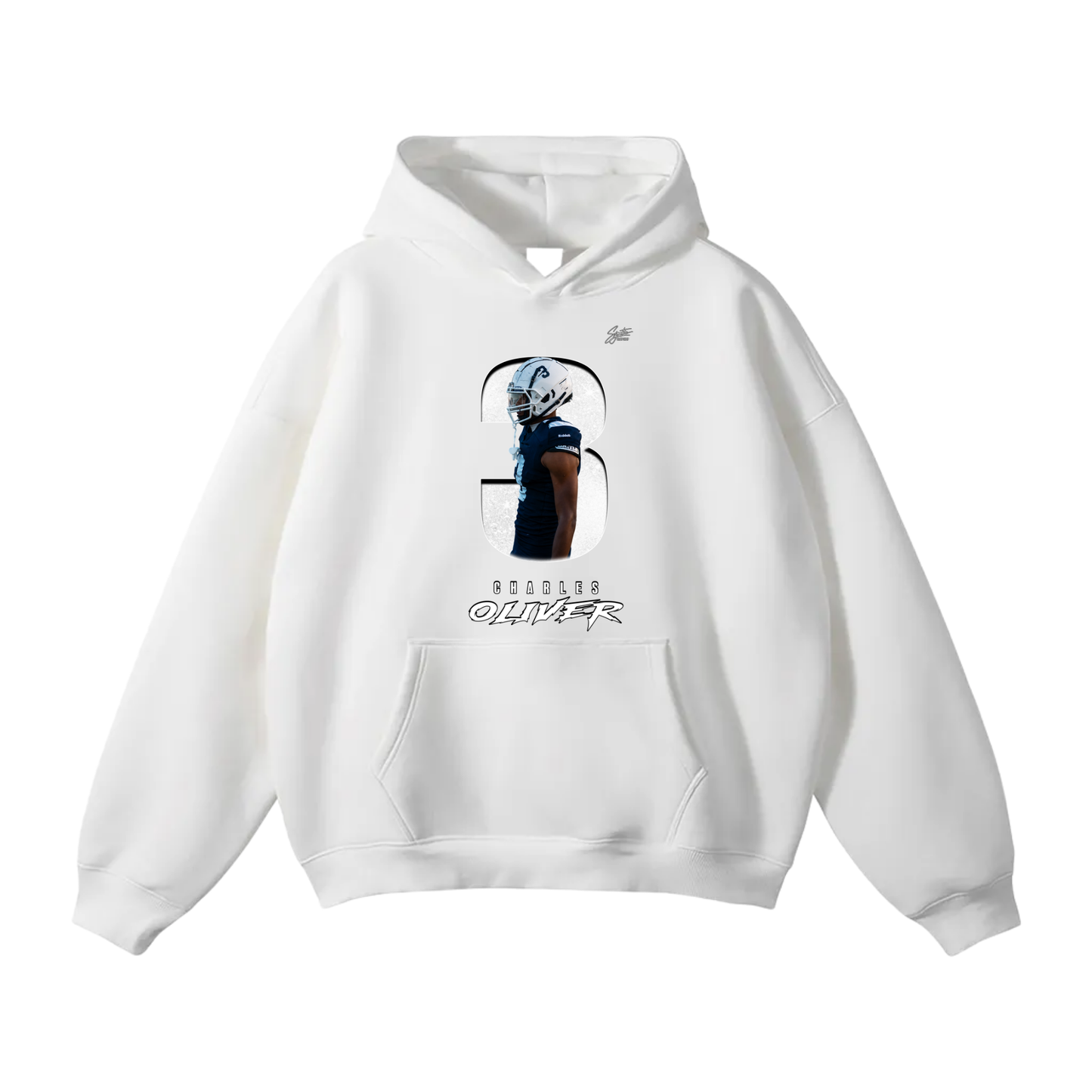 Charles Oliver Oversize Fleeced Hoodie