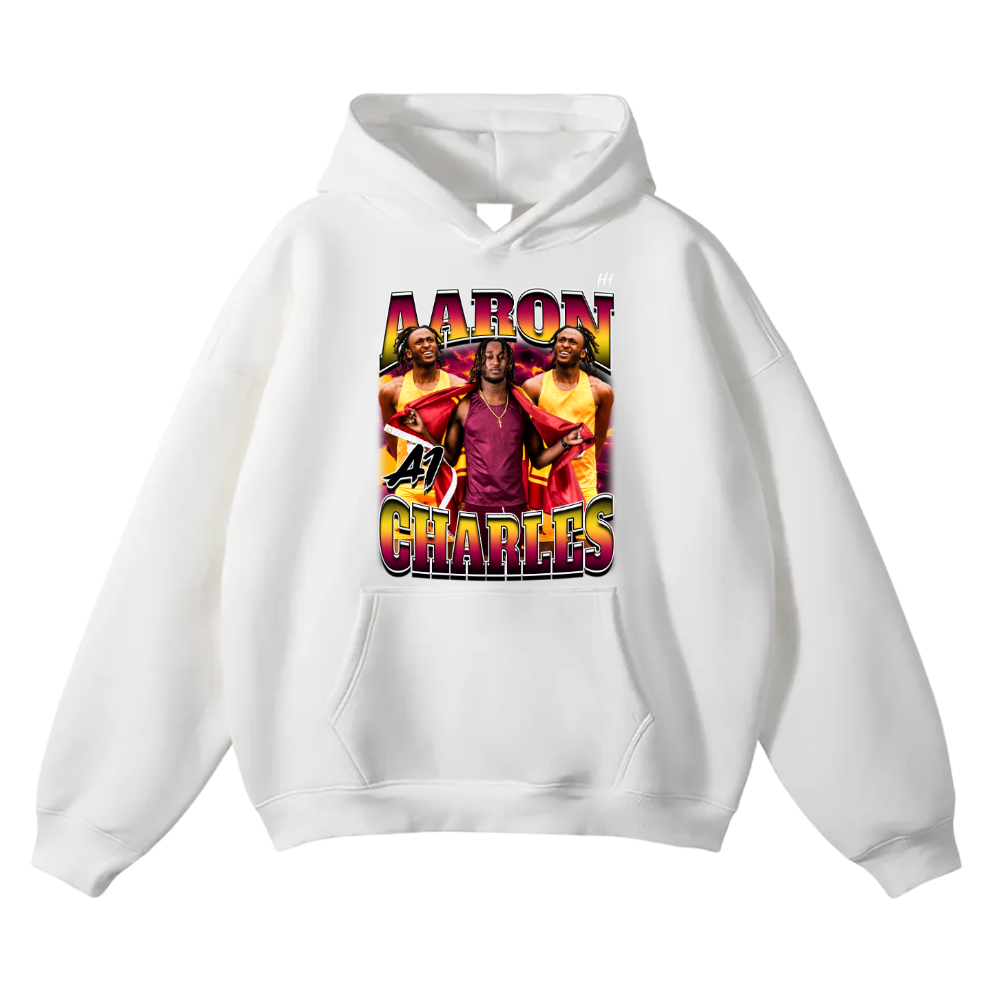 Aaron Charles Oversize Fleeced Hoodie