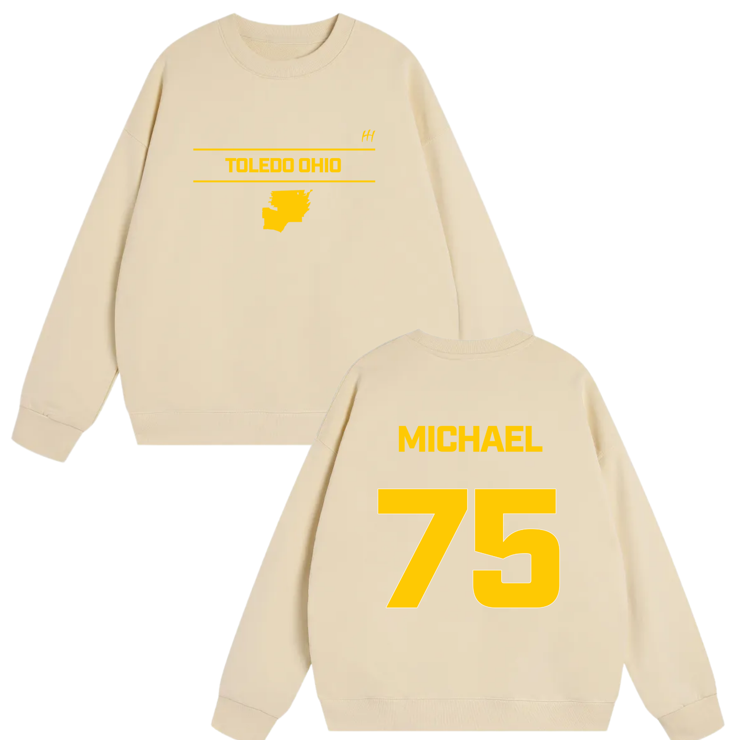 Michael Anthony Cherry Heavyweight Crewneck Sweatshirt
