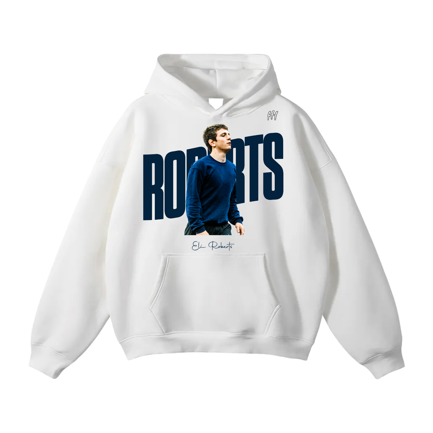 Eli Roberts Oversize Fleeced Hoodie