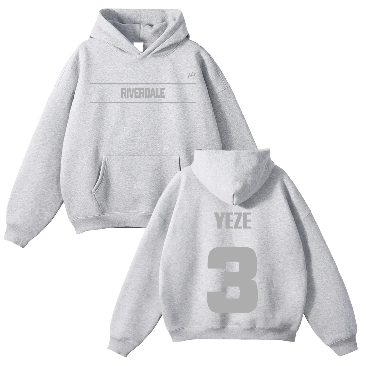 Yezelalum Tessema Oversize Fleeced Hoodie