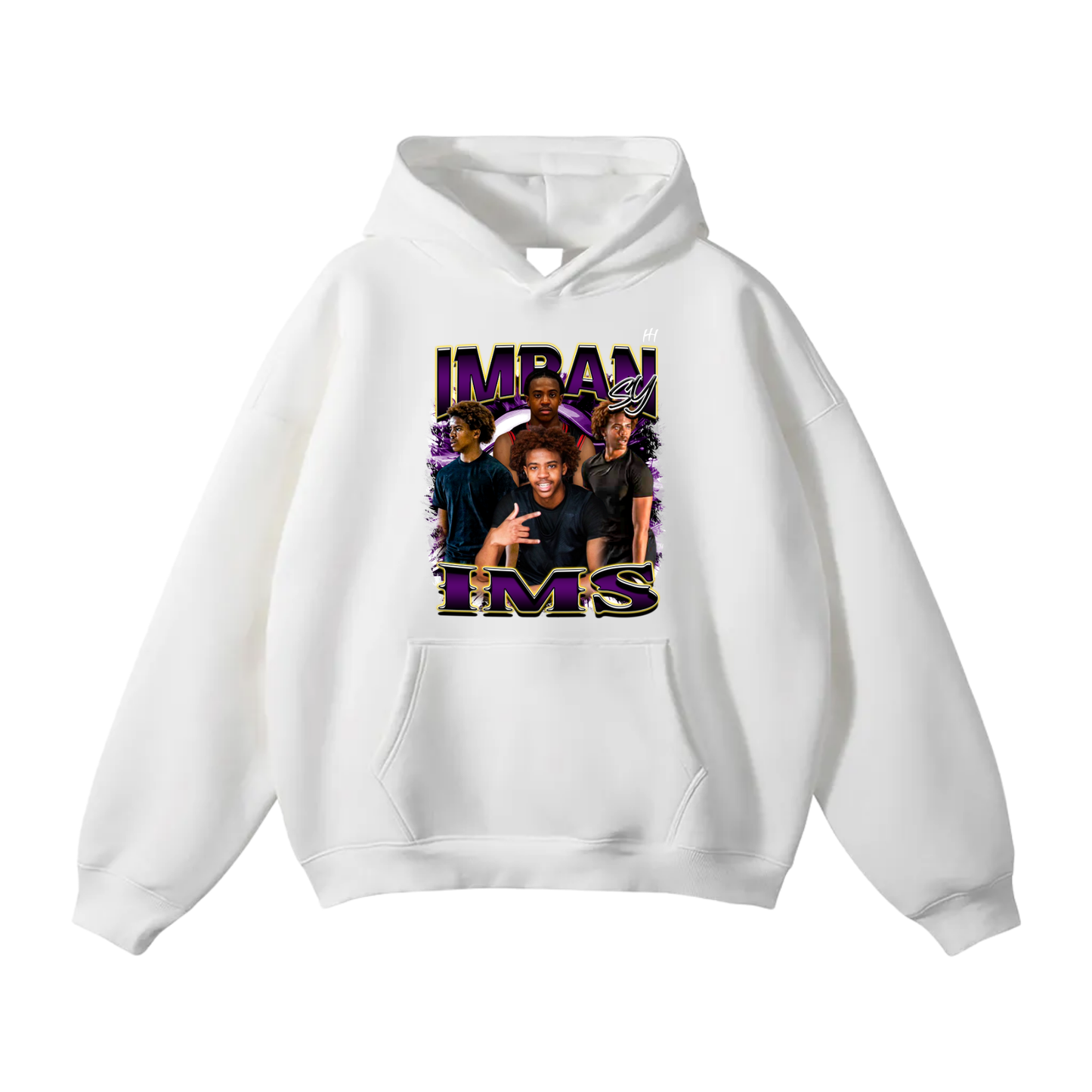 Imran Sy Oversize Fleeced Hoodie