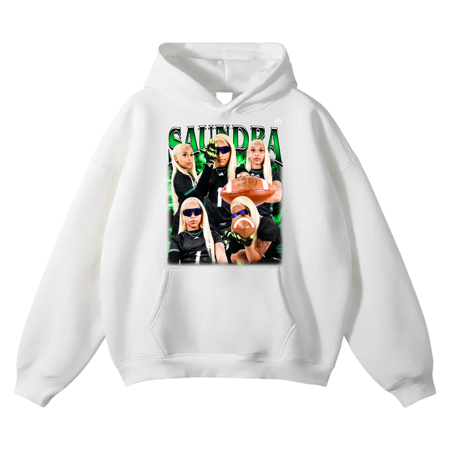 Saundra Oversize Fleeced Hoodie