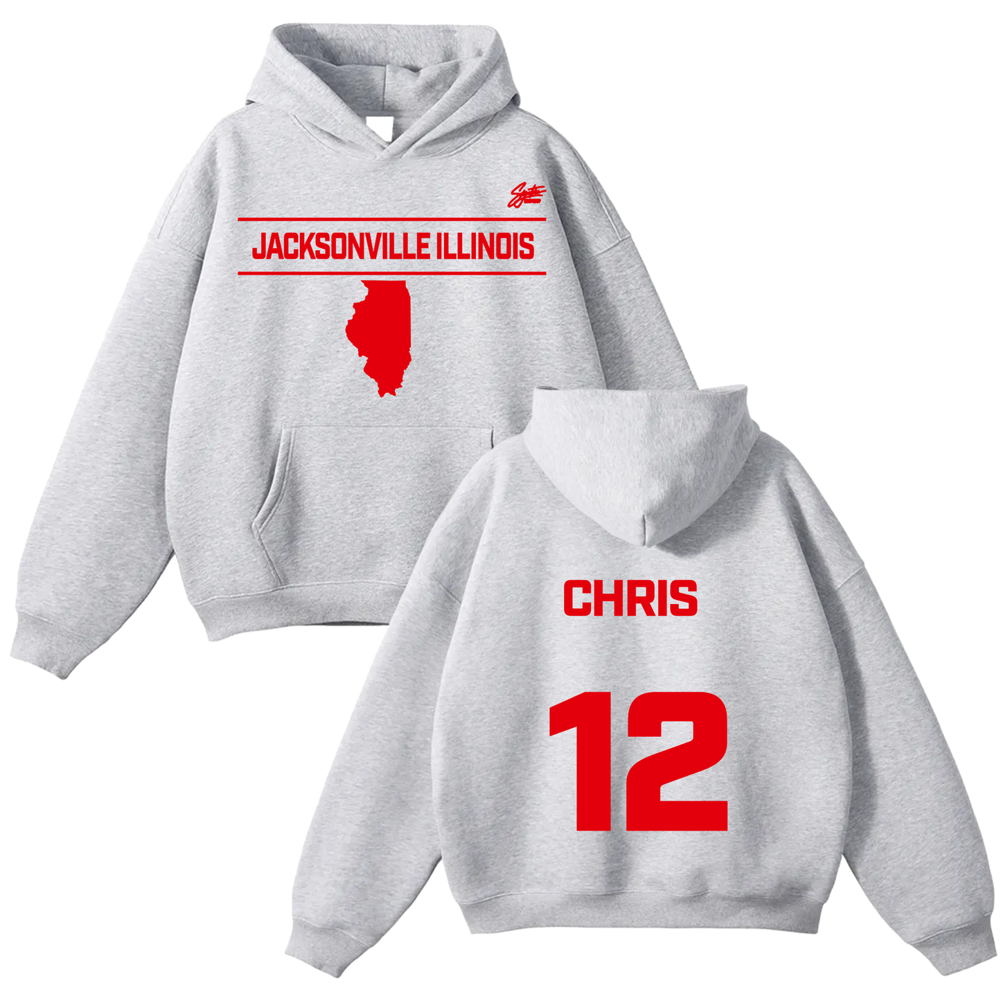 Chris Mulamba Oversize Fleeced Hoodie