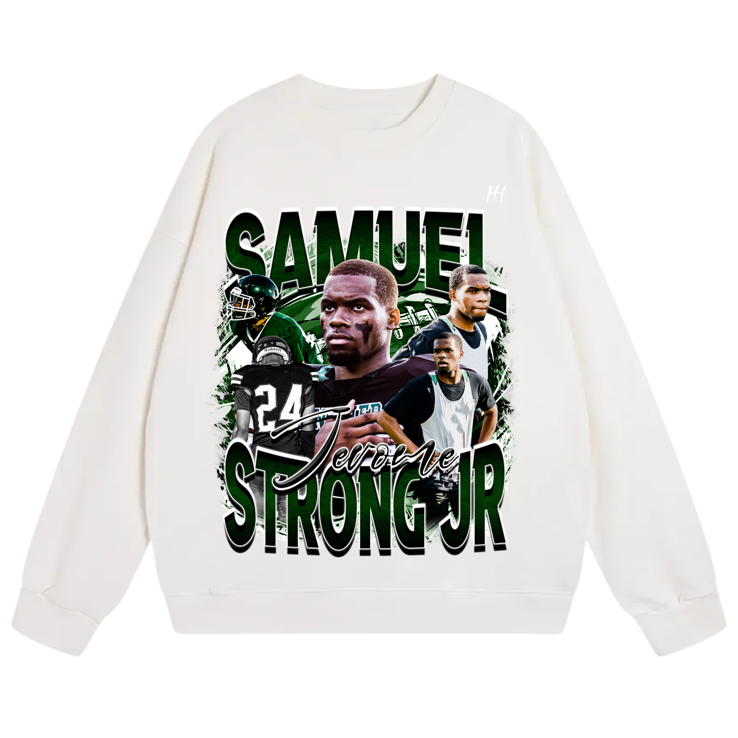 Samuel Jerome Strong Jr Heavyweight Crewneck Sweatshirt
