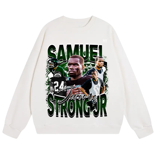 Samuel Jerome Strong Jr Heavyweight Crewneck Sweatshirt