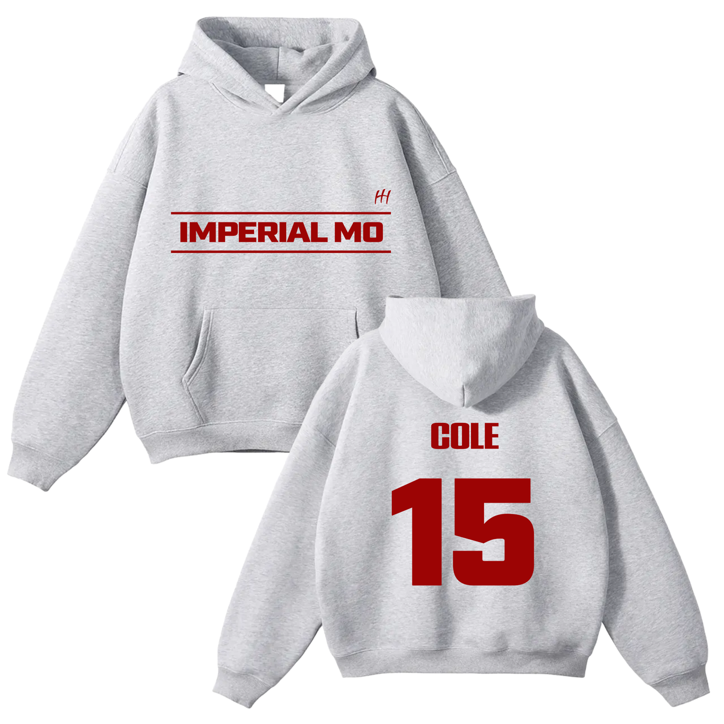 Cole Ruble Oversize Fleeced Hoodie