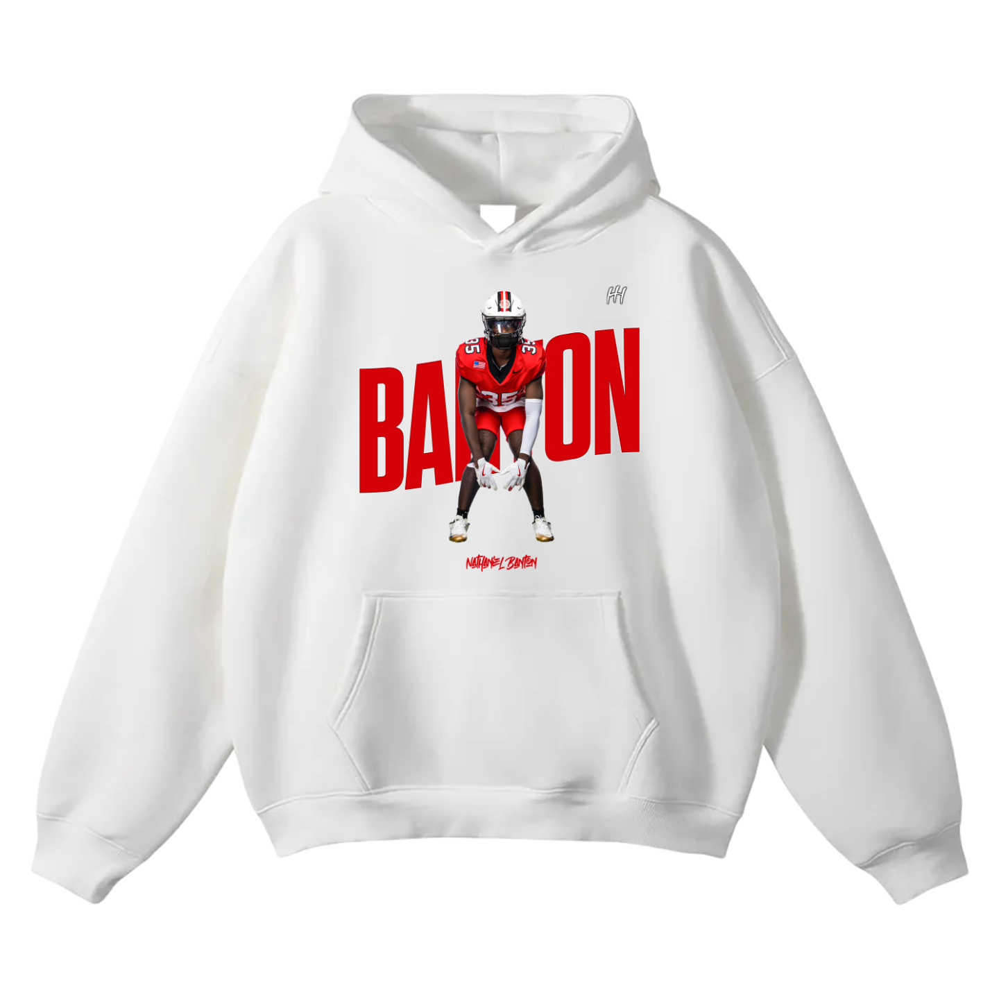 Nathaniel Banton Oversize Fleeced Hoodie