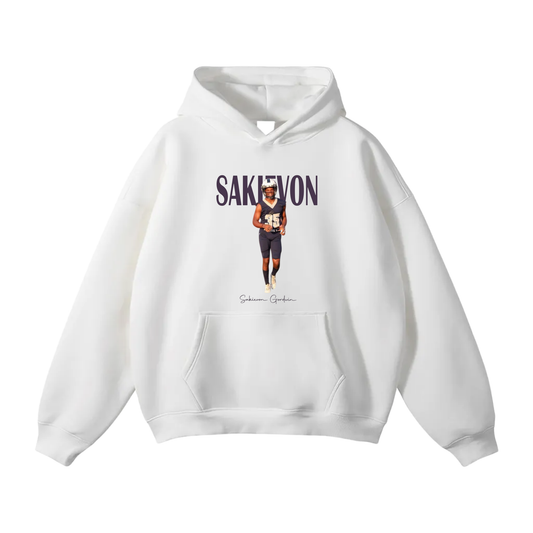 Sakievon Gordwin Oversize Fleeced Hoodie
