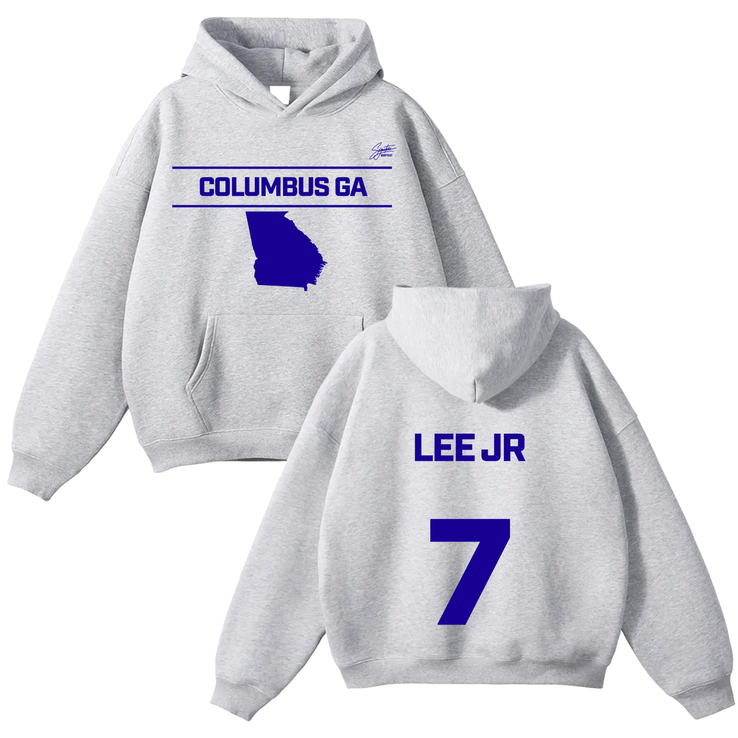 Jaron Lee JR Oversize Fleeced Hoodie