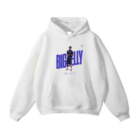 Jeffery White Jr Oversize Fleeced Hoodie