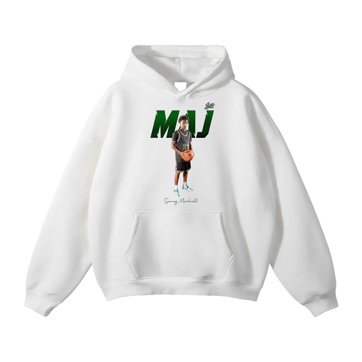Semaj Marshall Oversize Fleeced Hoodie