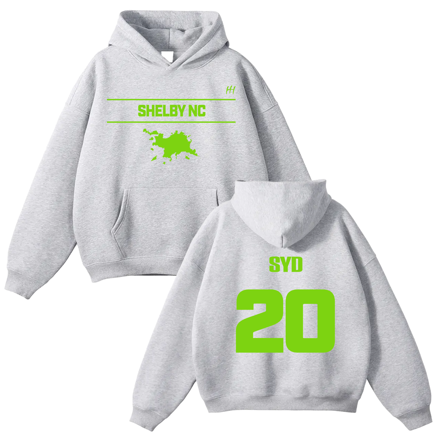 Sydnie Enste Oversize Fleeced Hoodie