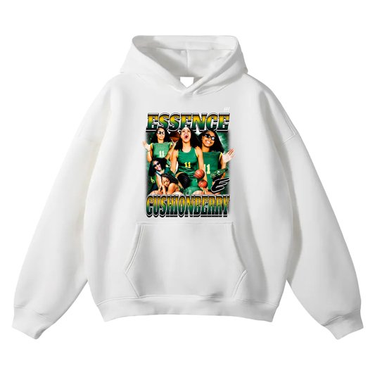 Essence Cushionberry Oversize Fleeced Hoodie