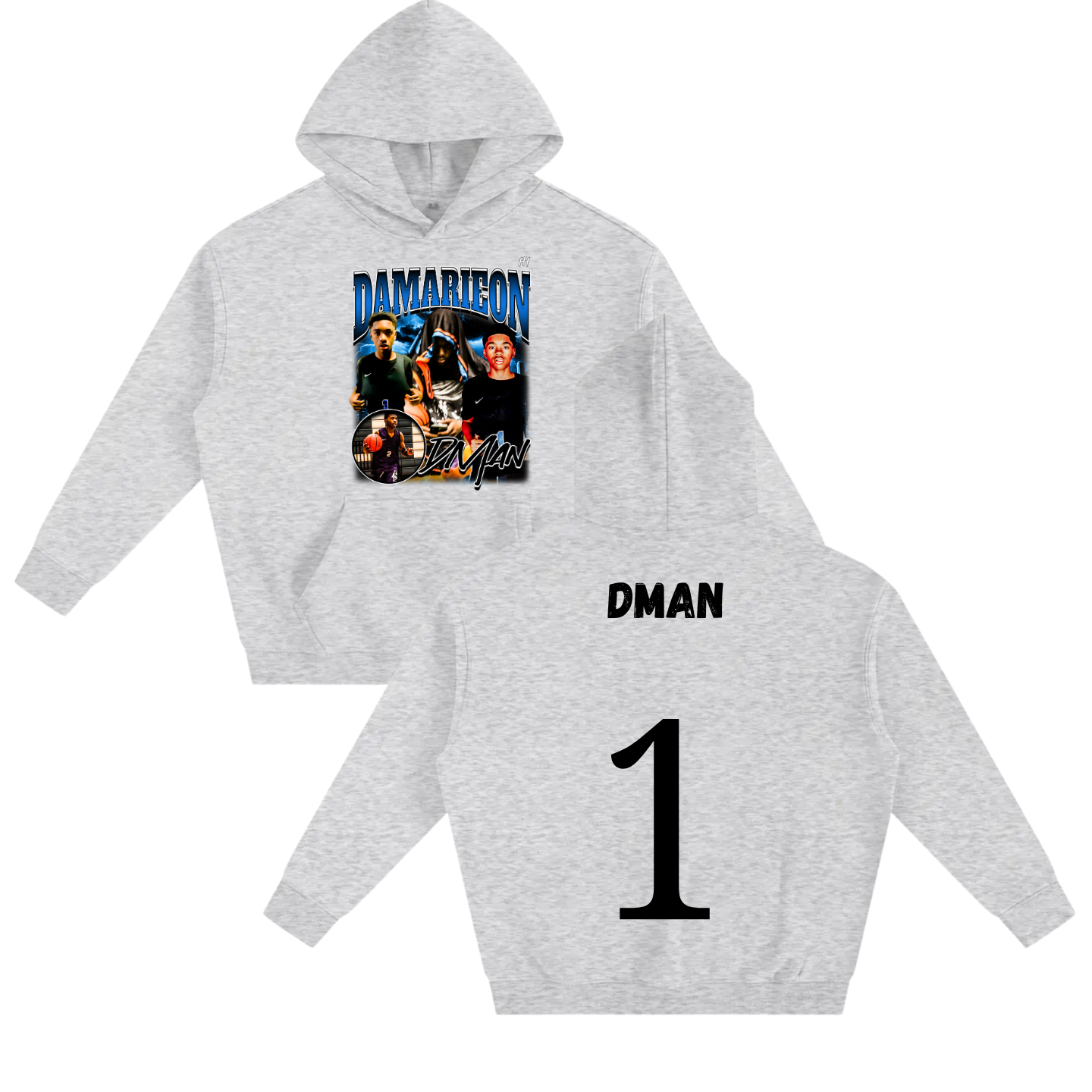 Damarieon Oversize Fleeced Hoodie