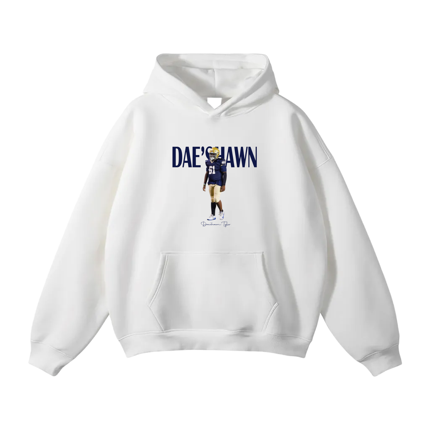 Dae'shawn Tyler Oversize Fleeced Hoodie