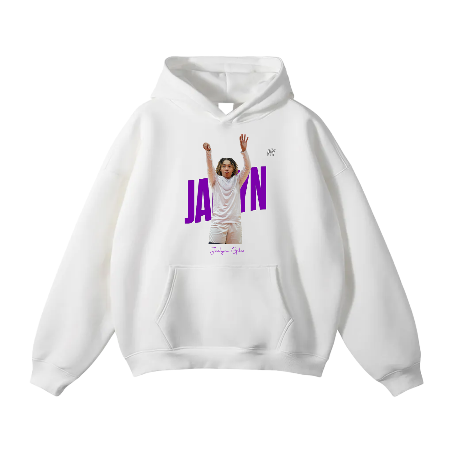 Jaelyn Giles Oversize Fleeced Hoodie