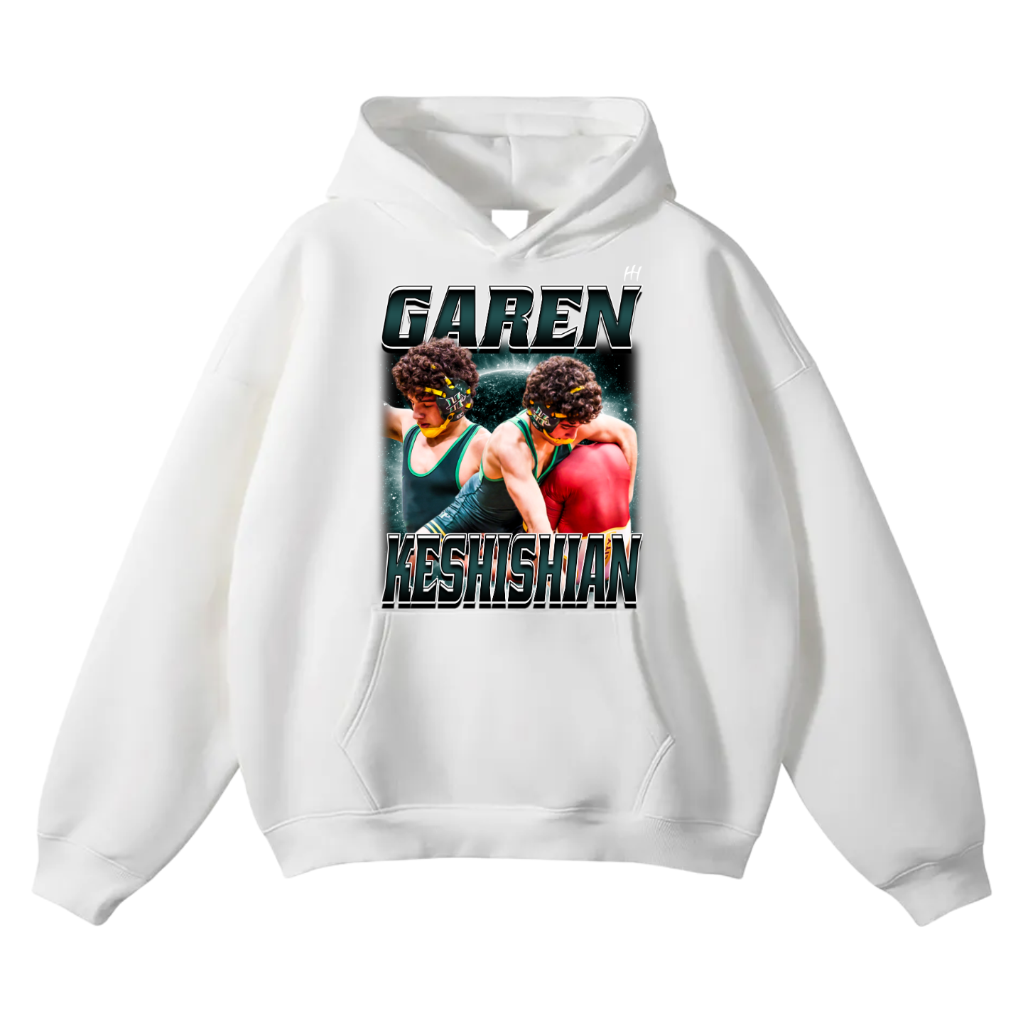 Garen Keshishian Oversize Fleeced Hoodie