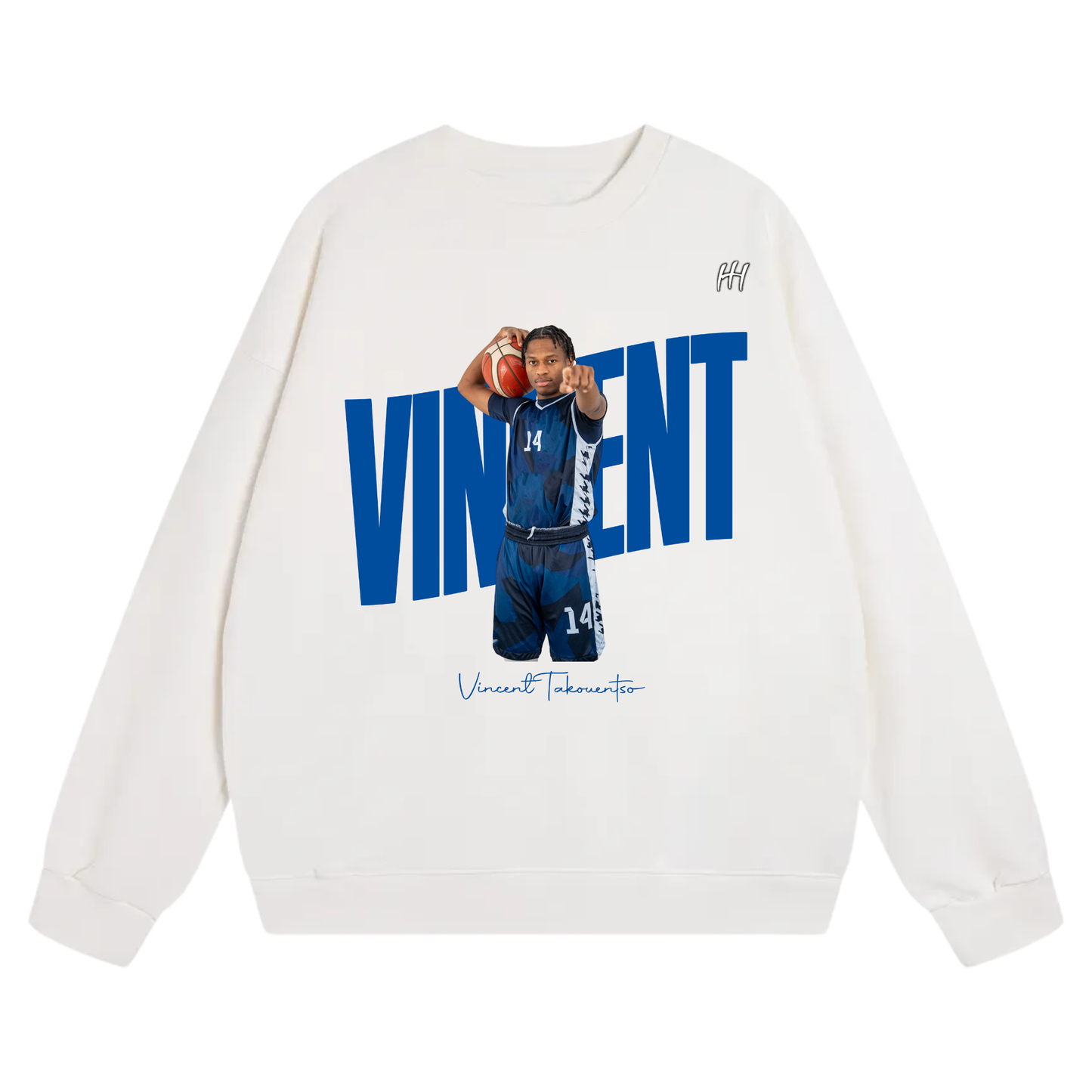 Vincent TAKOUENTSO Heavyweight Crewneck Sweatshirt