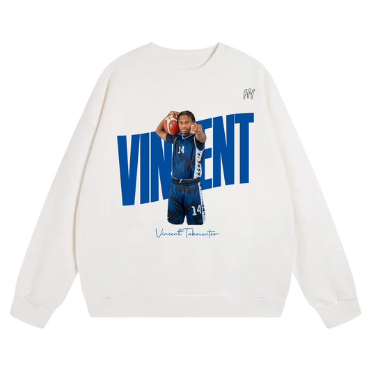 Vincent TAKOUENTSO Heavyweight Crewneck Sweatshirt