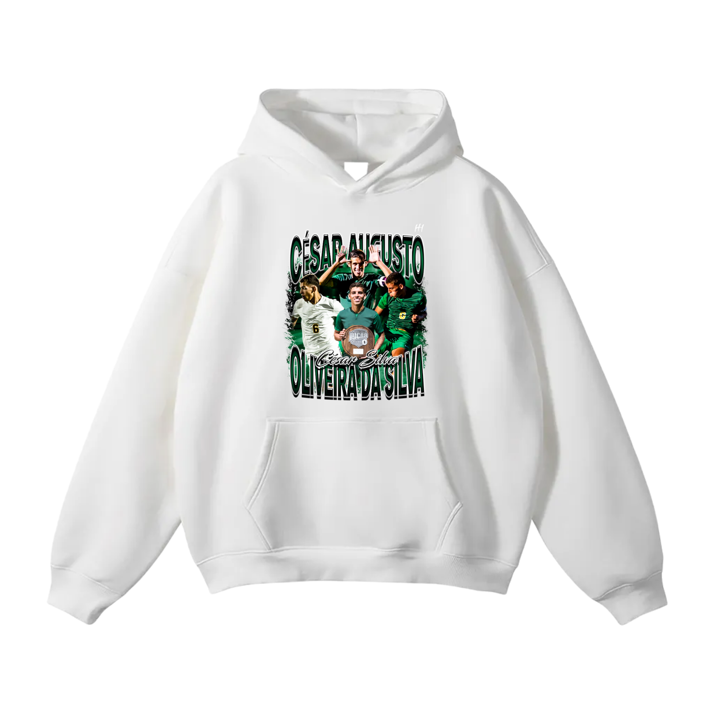 César Augusto Oliveira da Silva Oversize Fleeced Hoodie