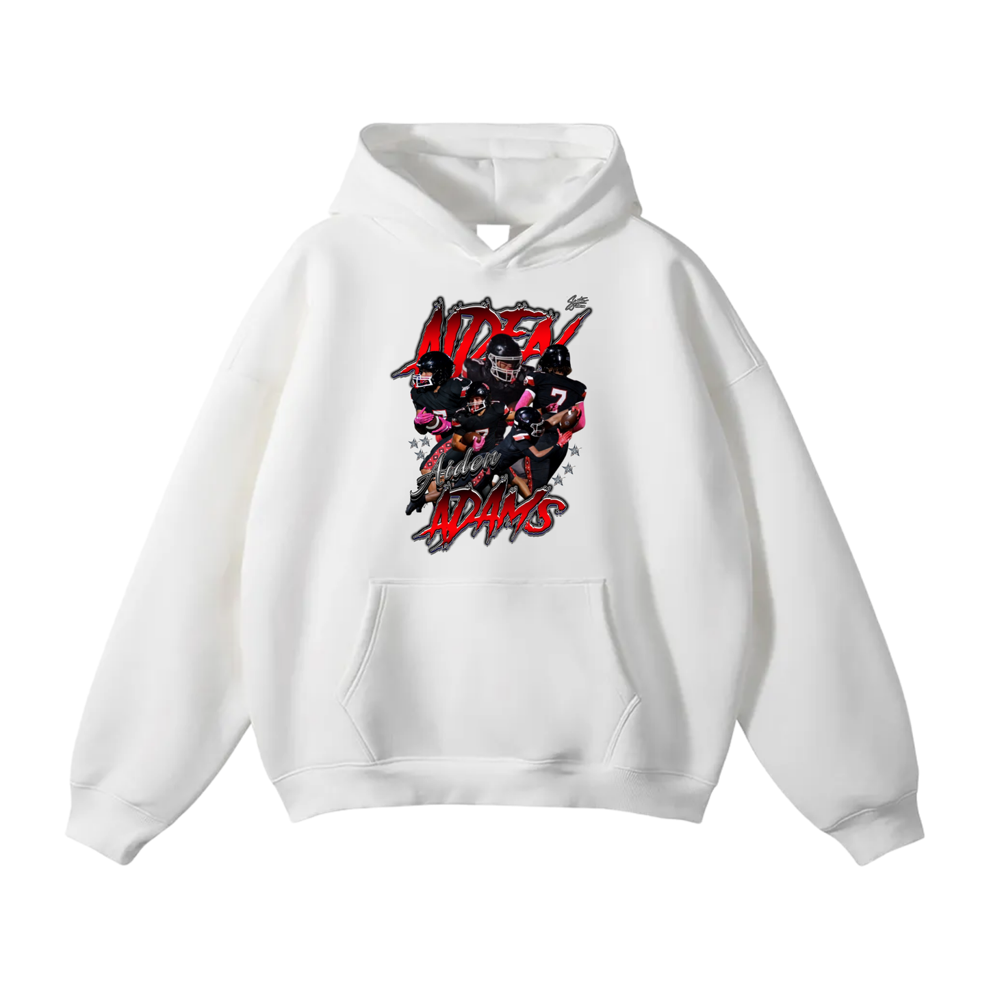 Aiden Adams Oversize Fleeced Hoodie