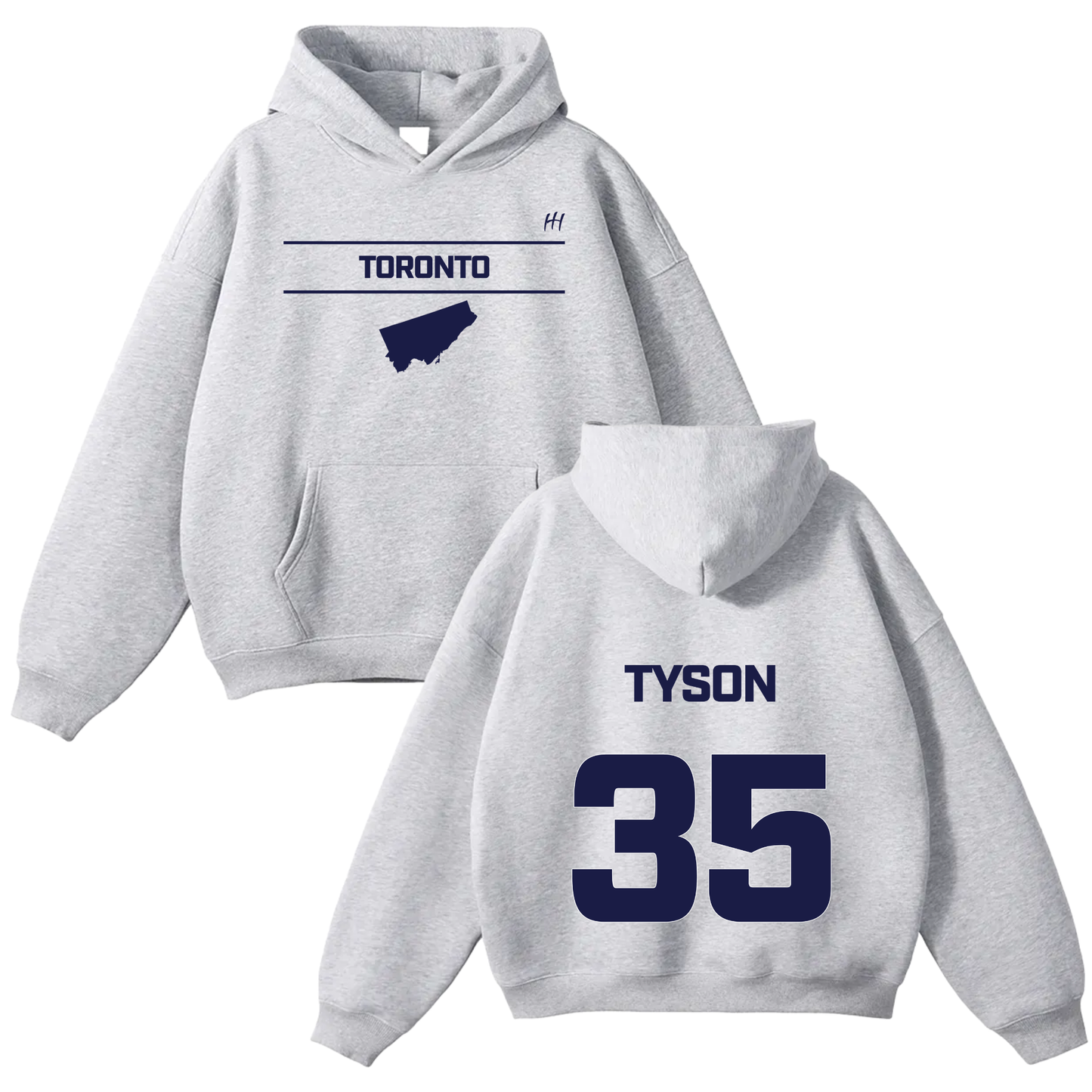 Tyson Noel Charles Oversize Fleeced Hoodie