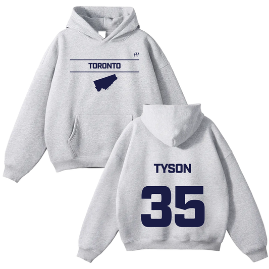 Tyson Noel Charles Oversize Fleeced Hoodie