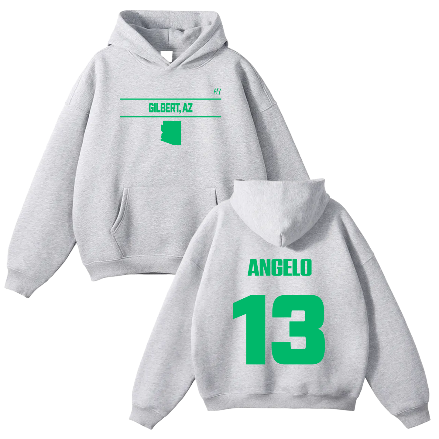 Angelo Rana Oversize Fleeced Hoodie