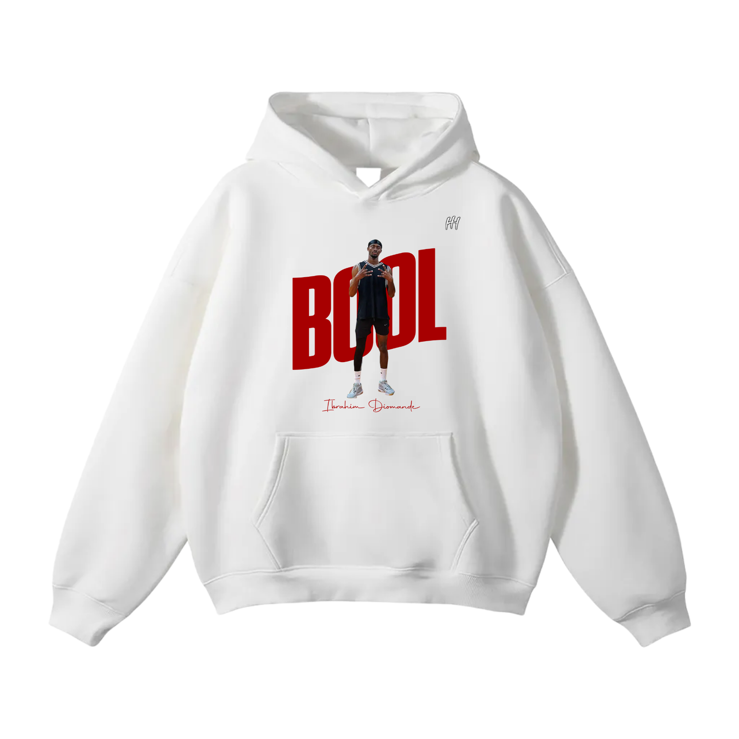 Ibrahim Diomande Oversize Fleeced Hoodie
