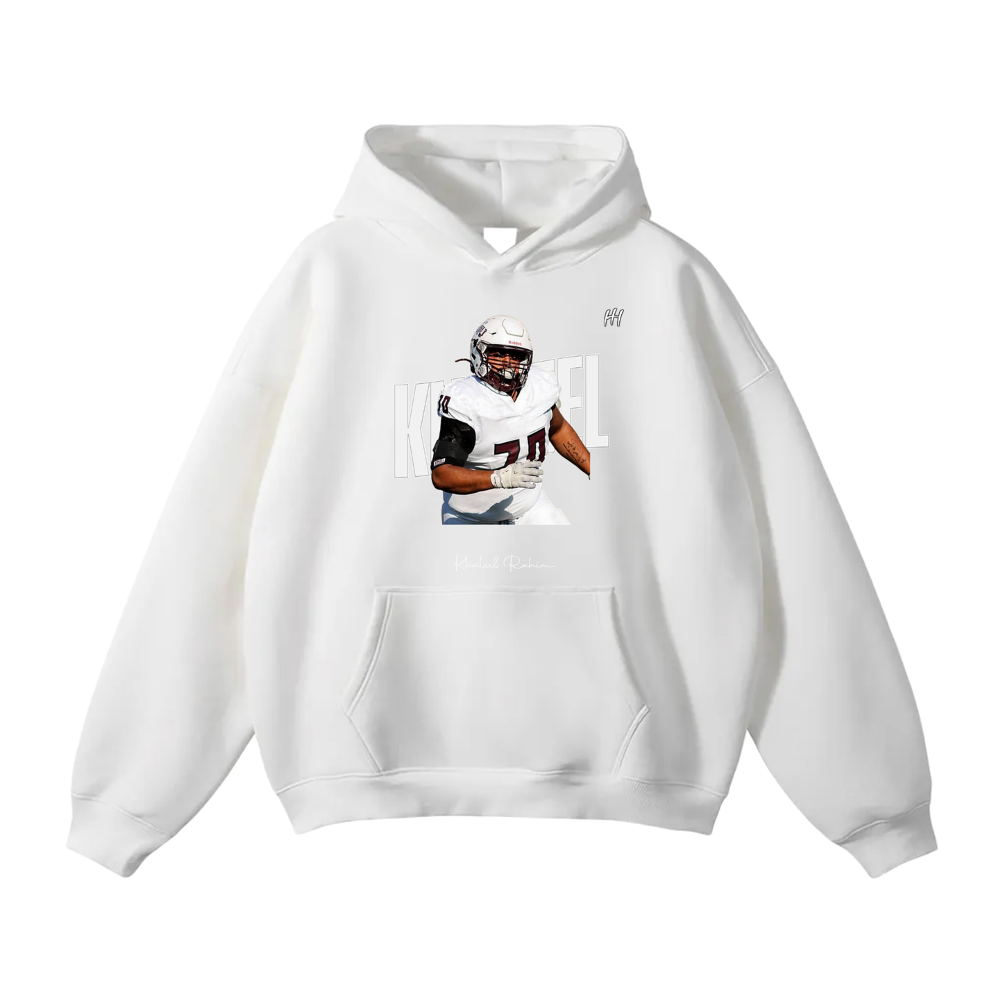 Khaleel Rahim Oversize Fleeced Hoodie