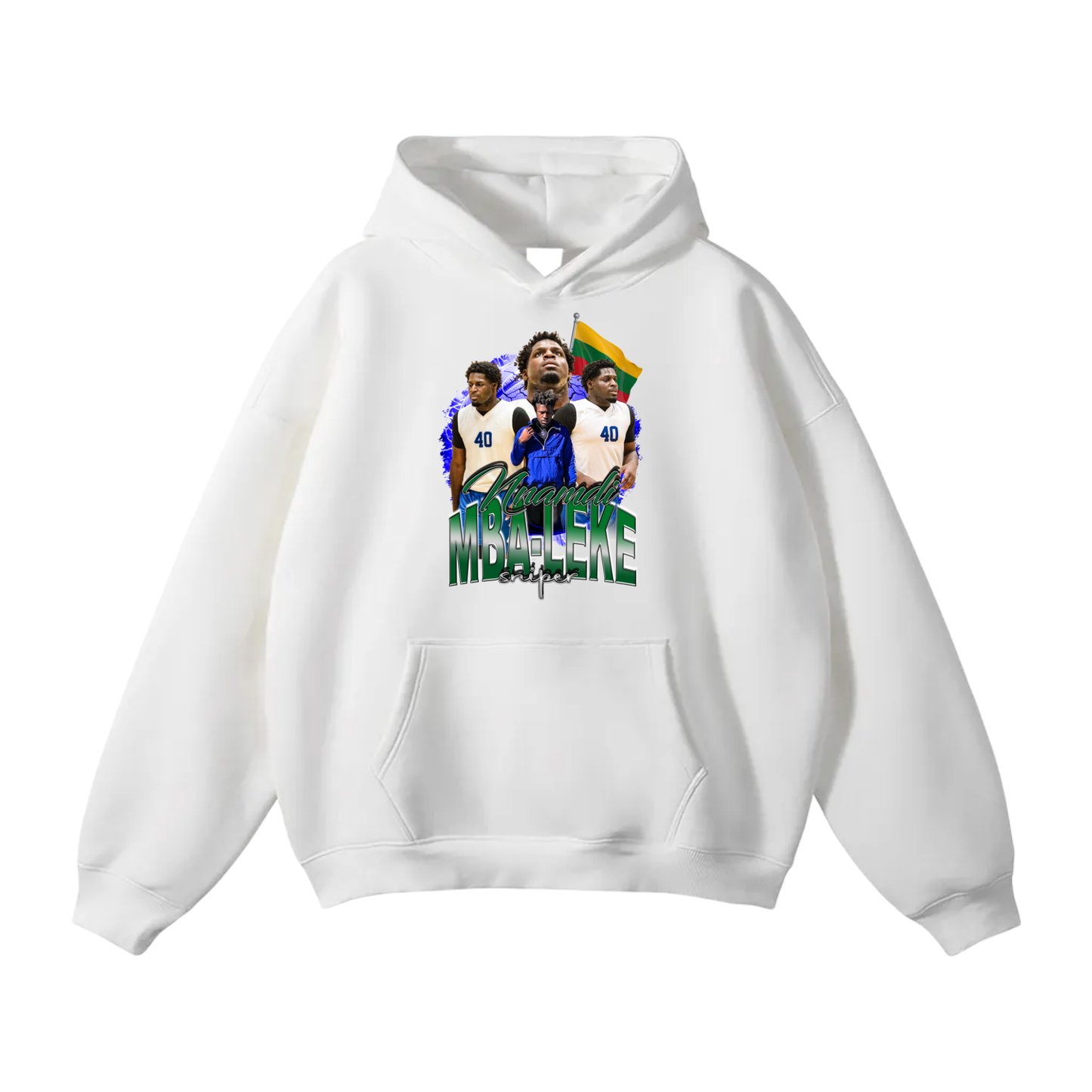 Nnamdi Mba-leke Oversize Fleeced Hoodie