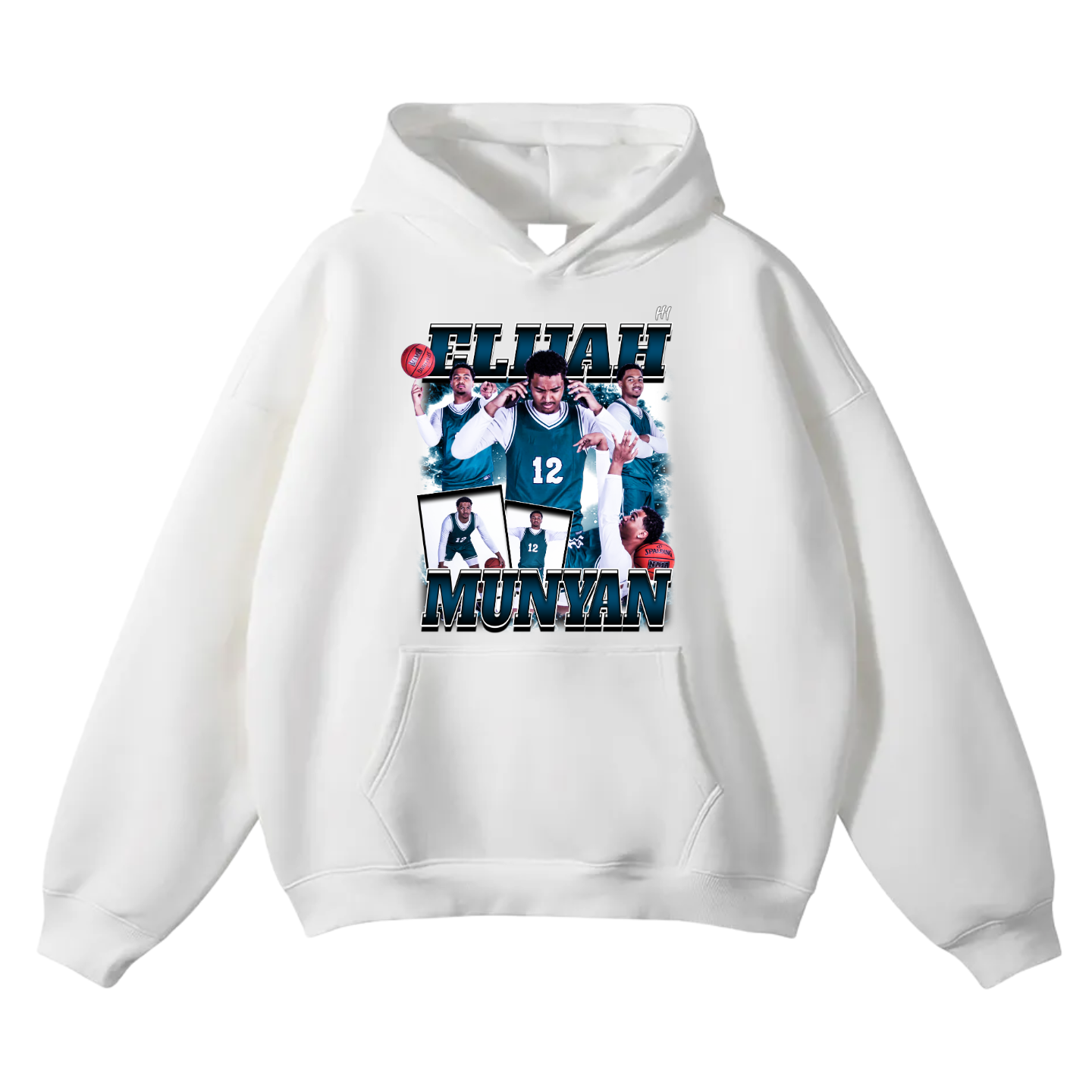 Elijah Munyan Oversize Fleeced Hoodie