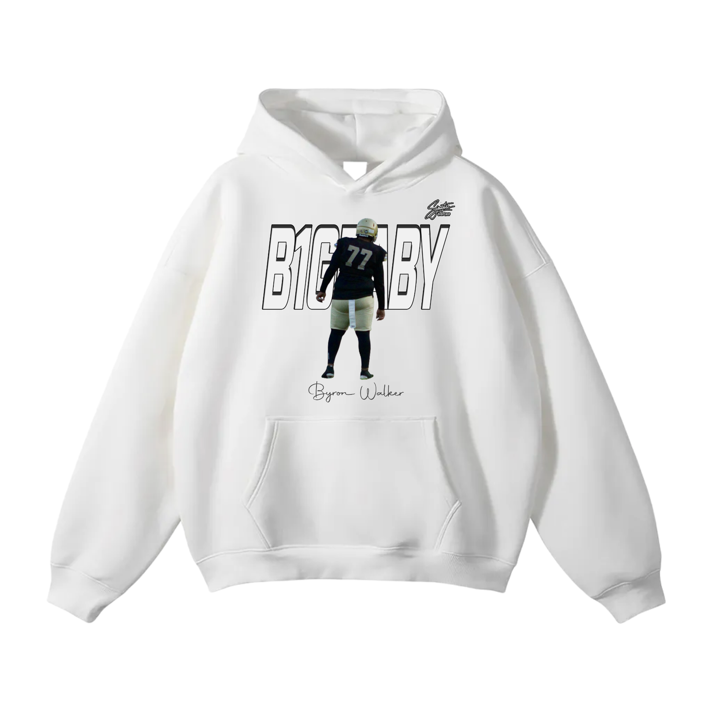 Byron Walker Oversize Fleeced Hoodie