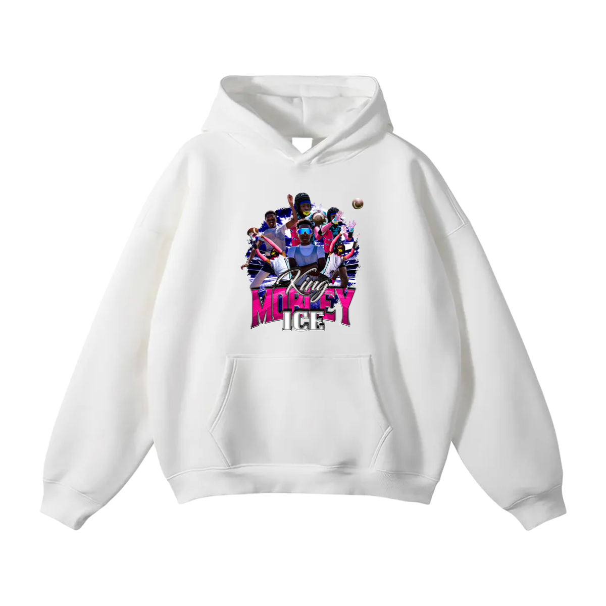 King Mobley Oversize Fleeced Hoodie