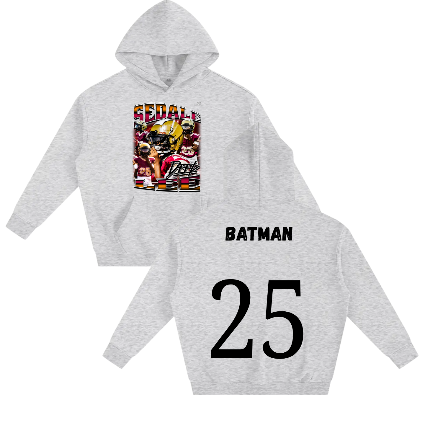 Sedale lee Oversize Fleeced Hoodie