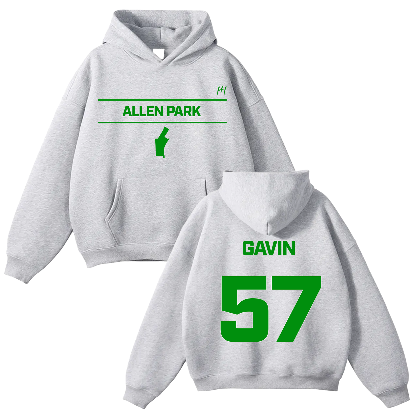 Gavin Oversize Fleeced Hoodie