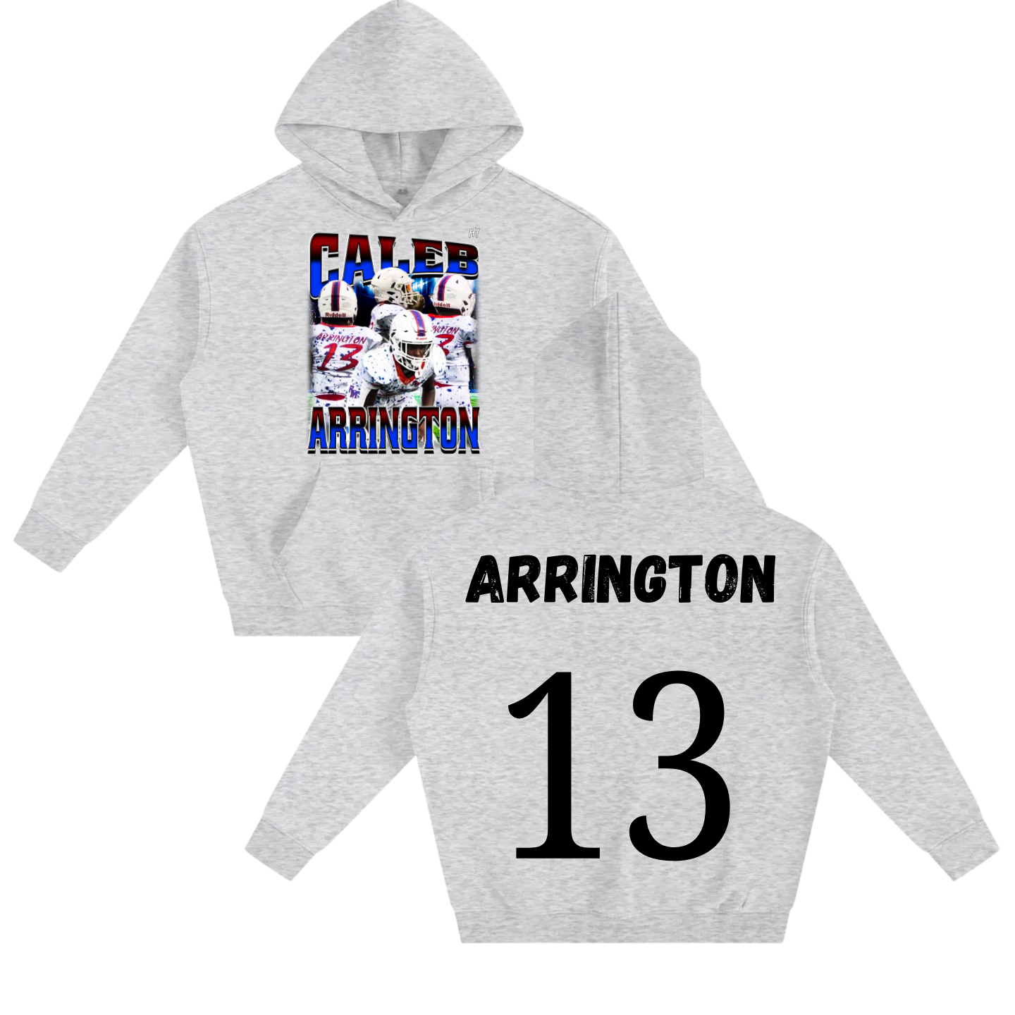 Caleb Arrington Oversize Fleeced Hoodie