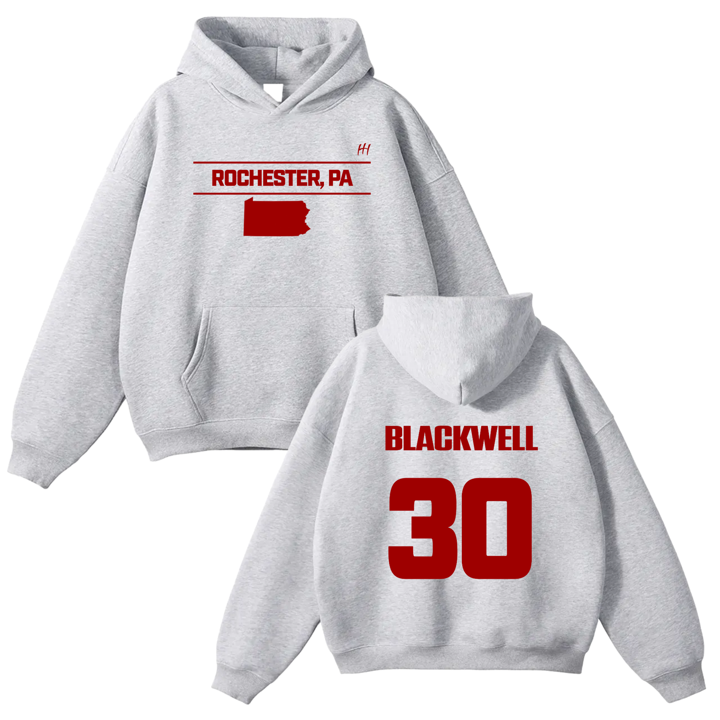 EJ Blackwell Oversize Fleeced Hoodie