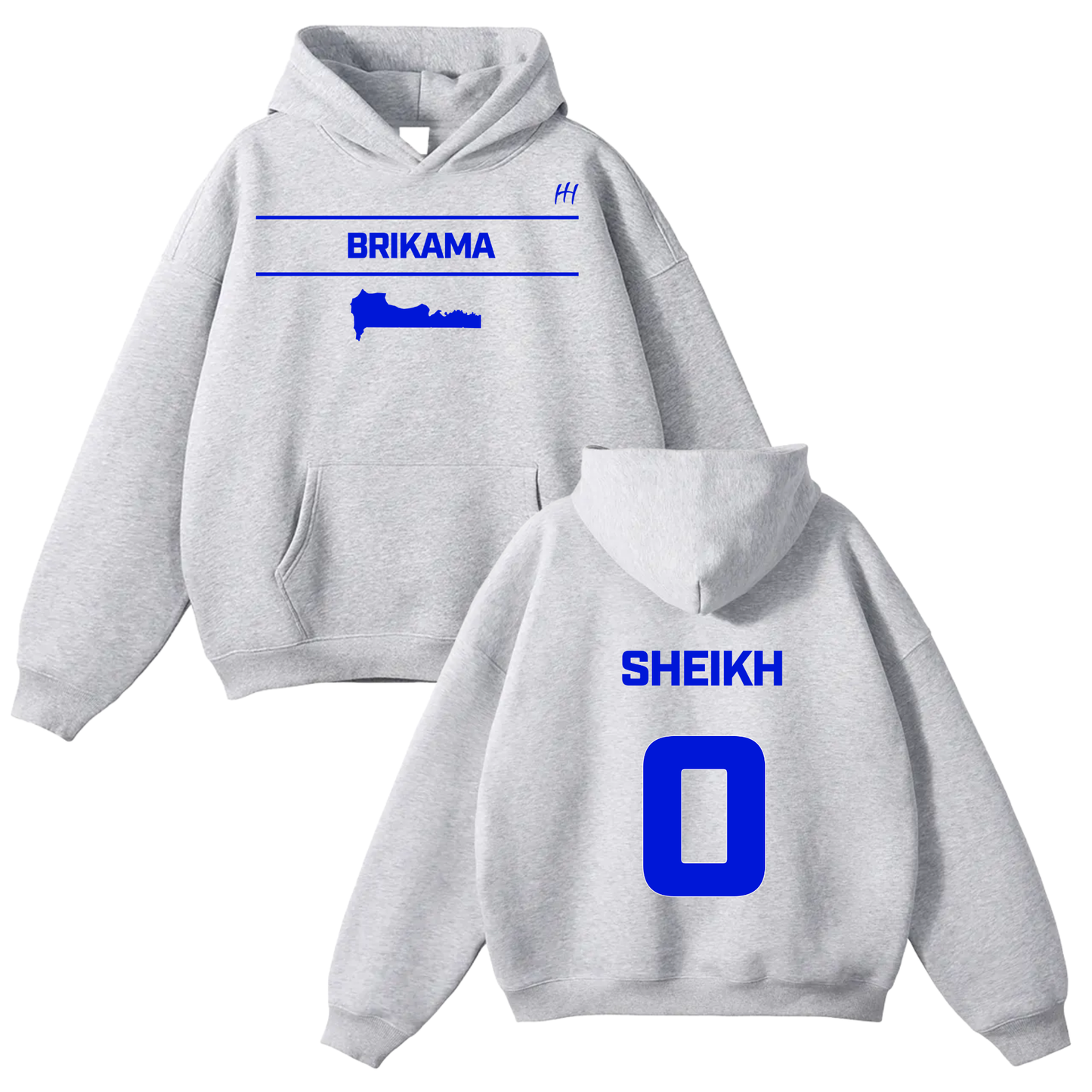 Sheikh Maline Manka Oversize Fleeced Hoodie