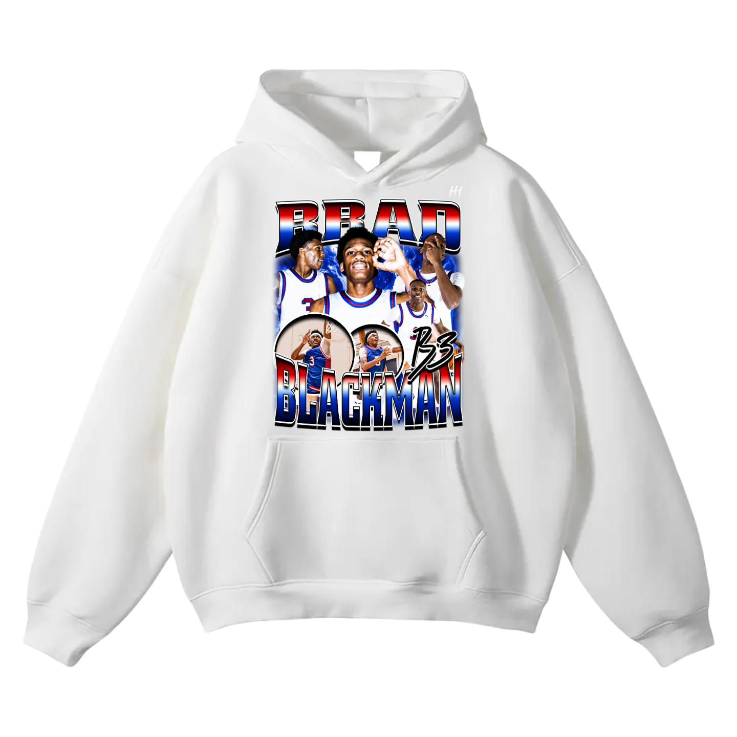 Brad Blackman Oversize Fleeced Hoodie