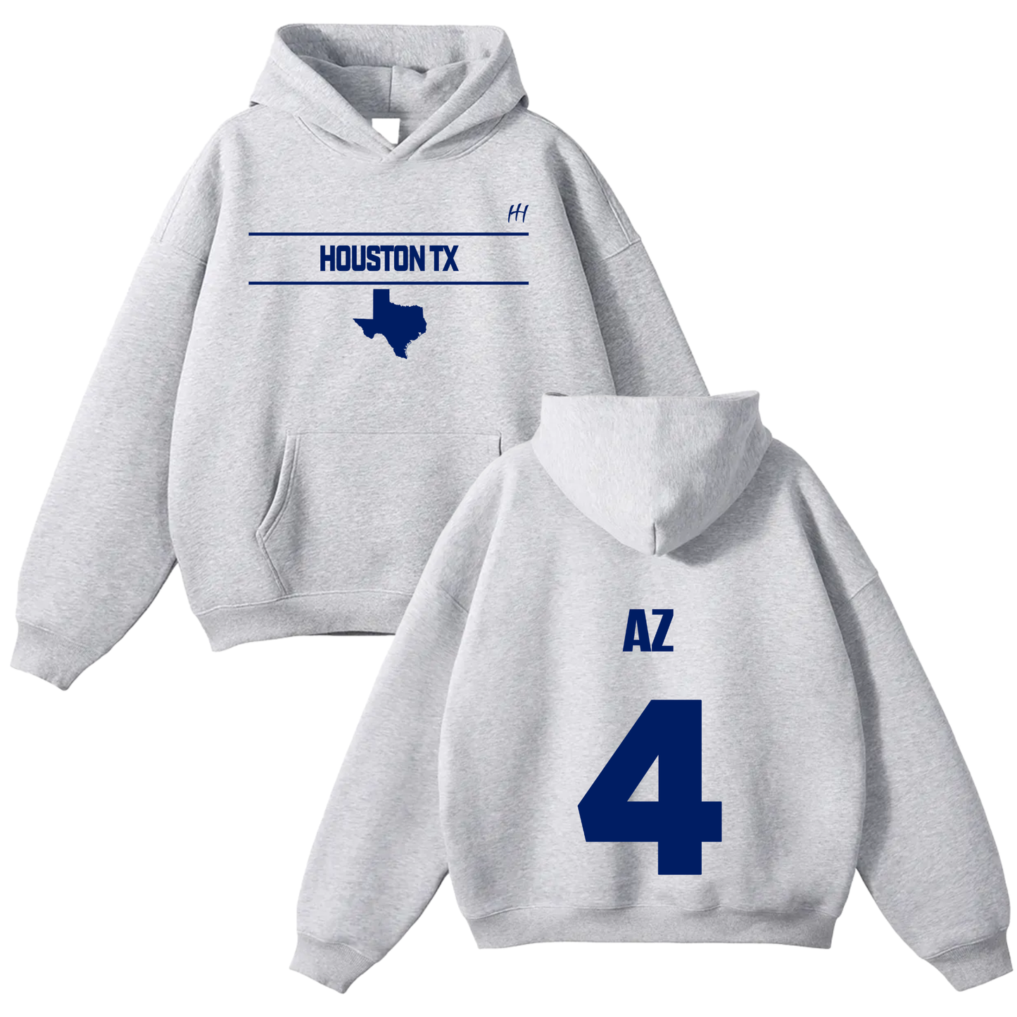 Azari Woods Oversize Fleeced Hoodie