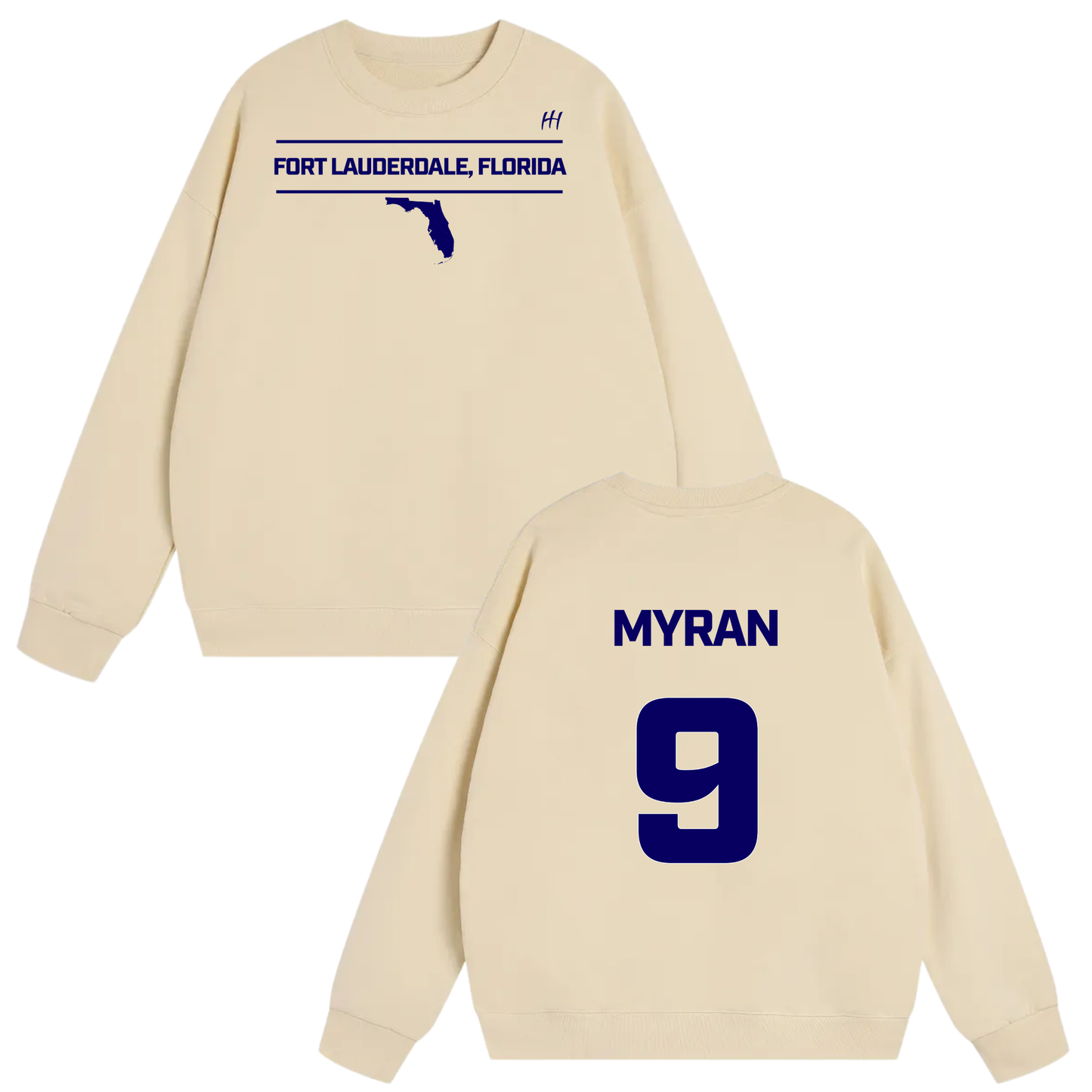 Myran Marcel Mounds Heavyweight Crewneck Sweatshirt