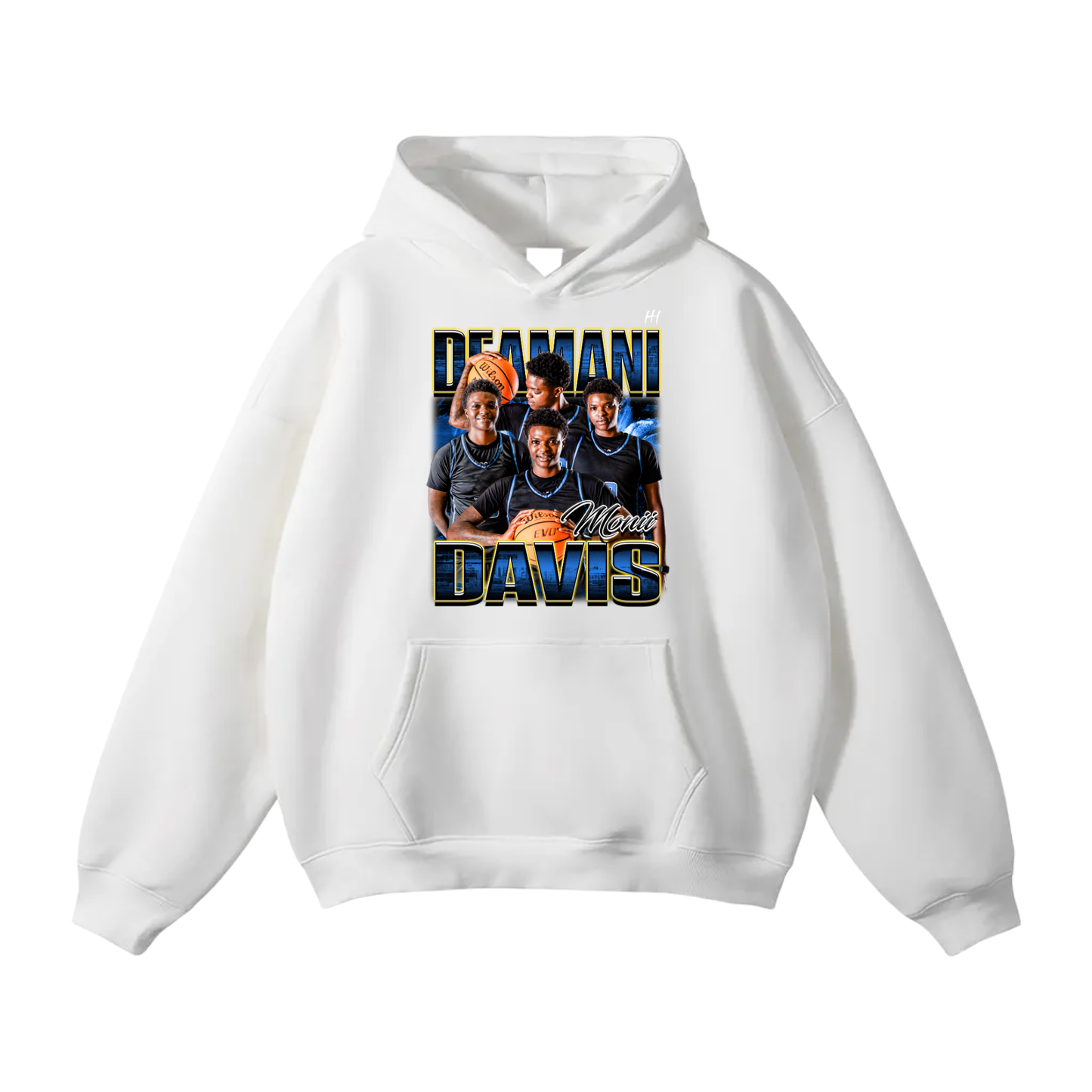 Deamani Davis Oversize Fleeced Hoodie