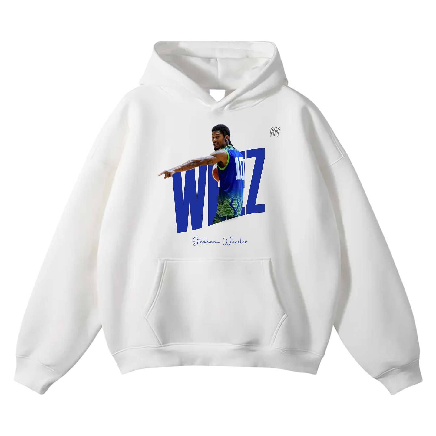 Stephan Wheeler Oversize Fleeced Hoodie