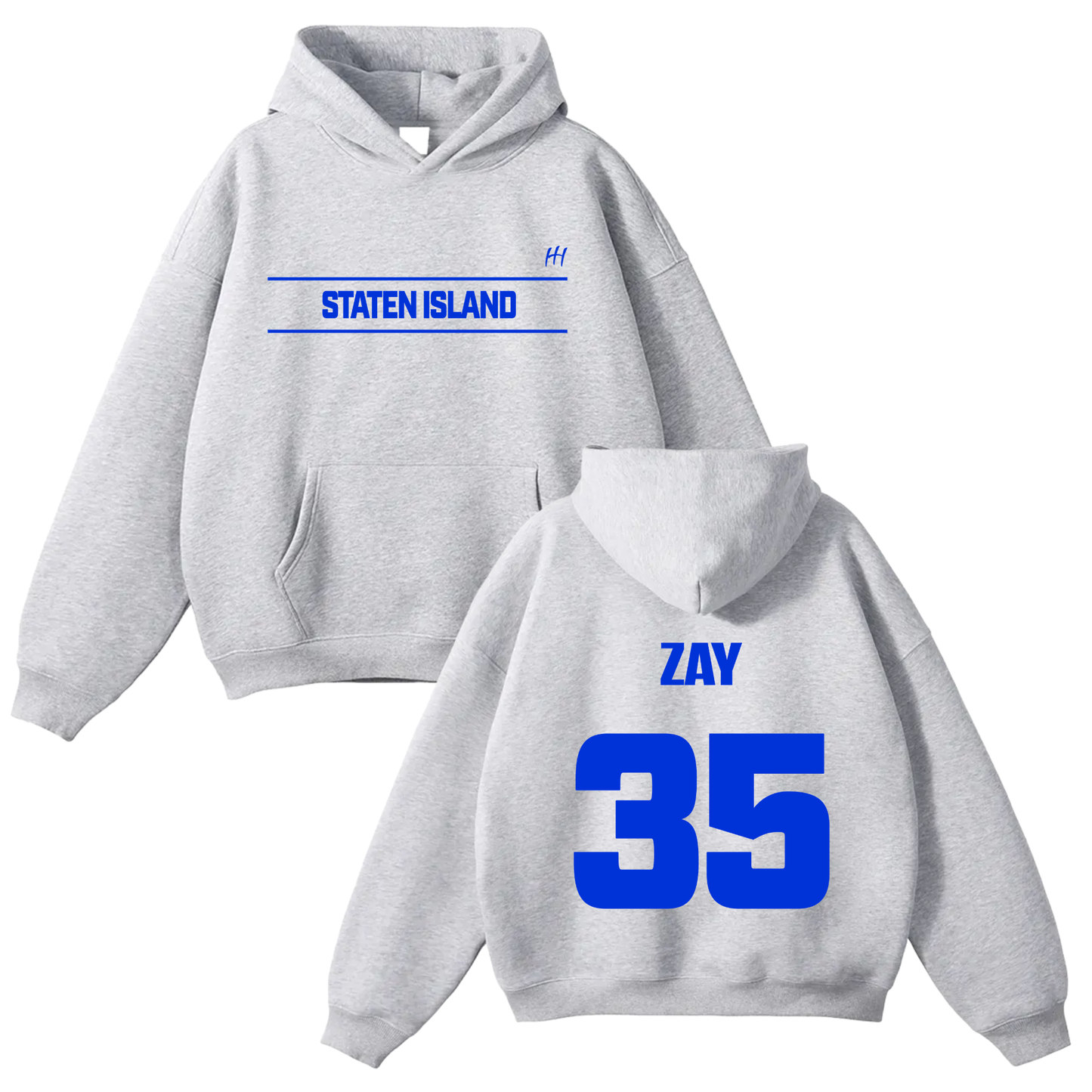 Isaiah Louis Oversize Fleeced Hoodie
