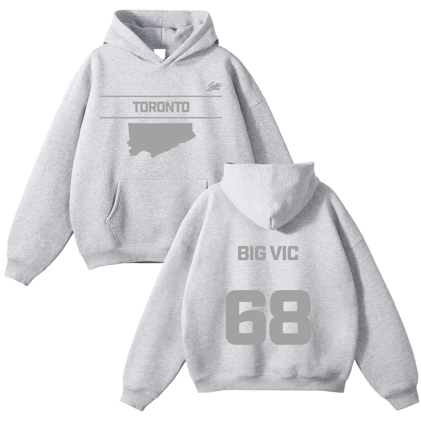Victor Raposo Oversize Fleeced Hoodie
