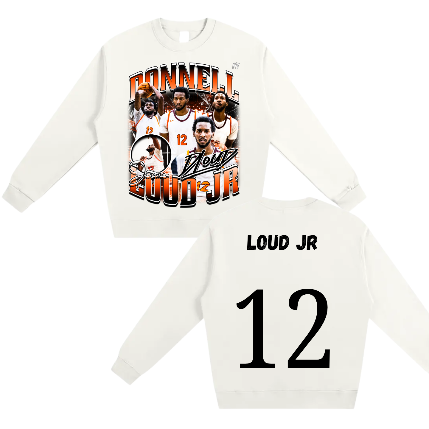Donnell Jerome loud jr Heavyweight Crewneck Sweatshirt