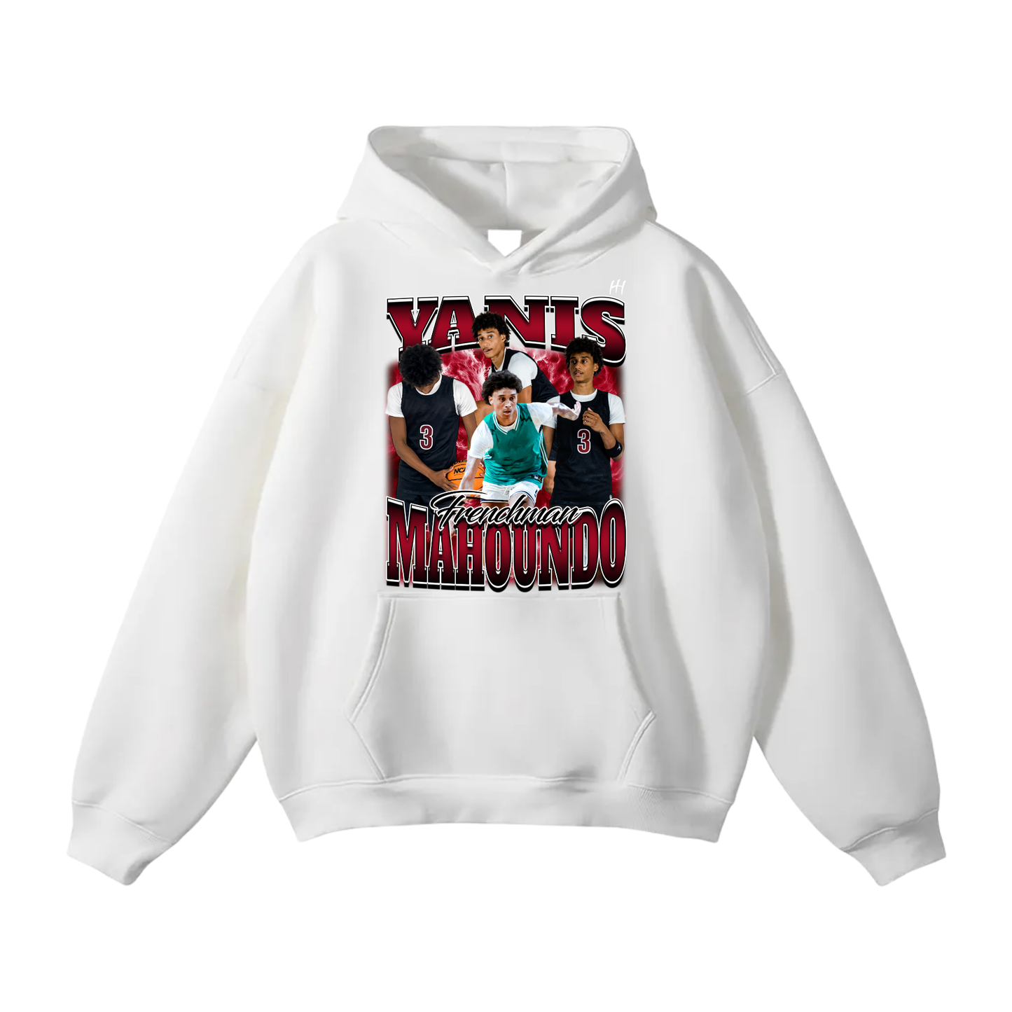 Yanis Mahoundo Oversize Fleeced Hoodie